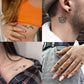 8 Sheets Semi-Permanent Small Tattoo Stickers