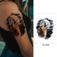 6 Sheets Wolf Half Arm Temporary Tattoo Stickers