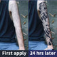 2 Sheets Fish Wave Full Arm Semi-Permanent Juice Ink Tattoo