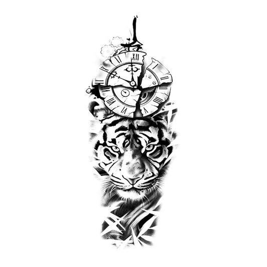 Tiger & Clock