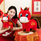 2026 Year of the Horse Mascot Doll - May You Get Rich Immediately (Smiling and Crying Horse)