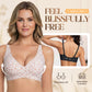 💕 Jelly Wireless Womens Comfortable Wireless Bras Push Up Bra Seamless Tshirts Bras Deep V Everyday Bras