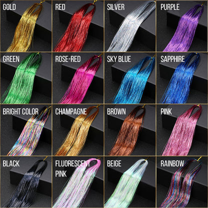 🎄Christmas Special Price ￡6.99🎁14-pack Glitter Satin Hair Accessories ✨