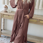 Fallen Leaves Maxi Dress