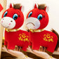 2026 Year of the Horse Mascot Doll - May You Get Rich Immediately (Smiling and Crying Horse)