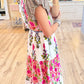 Floral Print Maxi Dress