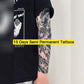 2 Sheets Fish Wave Sea Full Arm Semi-Permanent Juice Ink Tattoo