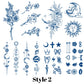 8 Sheets Semi-Permanent Small Tattoo Stickers