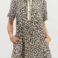 Leopard Print Pocket Dress