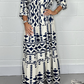 Aztec Maxi Dress