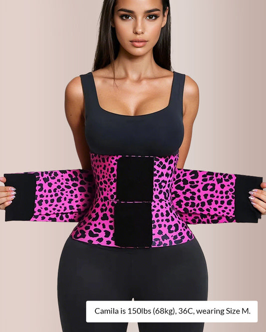 Triple Wrap Adjustable Waist Trainer Belt