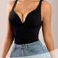 V Neck Bodysuit Tummy Control Shapewear