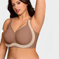 Comfortable Wireless Full Coverage Jelly Smoothing Bra