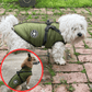 🐶3 in 1  Waterproof Warm Dog Jacket With Built-in Harness