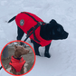 🐶3 in 1  Waterproof Warm Dog Jacket With Built-in Harness