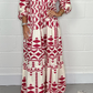 Aztec Maxi Dress