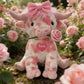 🐮Valentine's Day Best gift - Valentine’s Rose-Pink Highland Cow Plush Toy