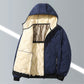 Men's Winter Warm Zipper Hooded Coat