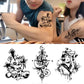 Anti -Sweat Juice Plants Over Time Sticker Tattoo
