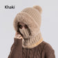 🎁Christmas Hot Sale 60% OFF🎅Women's Winter One-Piece Knitted Beanie Scarf Mask