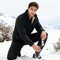 Men's Stylish Warm Jacket & Pants Two-Piece Set