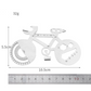 Portable Bicycle-Shaped Multi-Tool Card