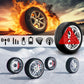 Solar Real-Time Four-Wheel Display Tire Pressure Monitor