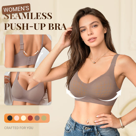 Women’s Seamless Wireless Push-Up Bra